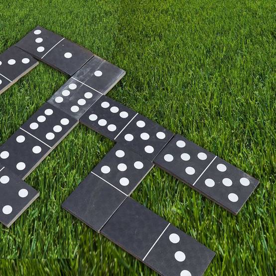 Jeu de Dominos Géant 28 Pièces - FARFAL - Image 2