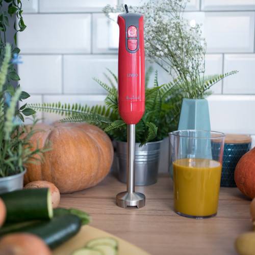 Livoo - Mixeur plongeant rouge 400W - Image 1