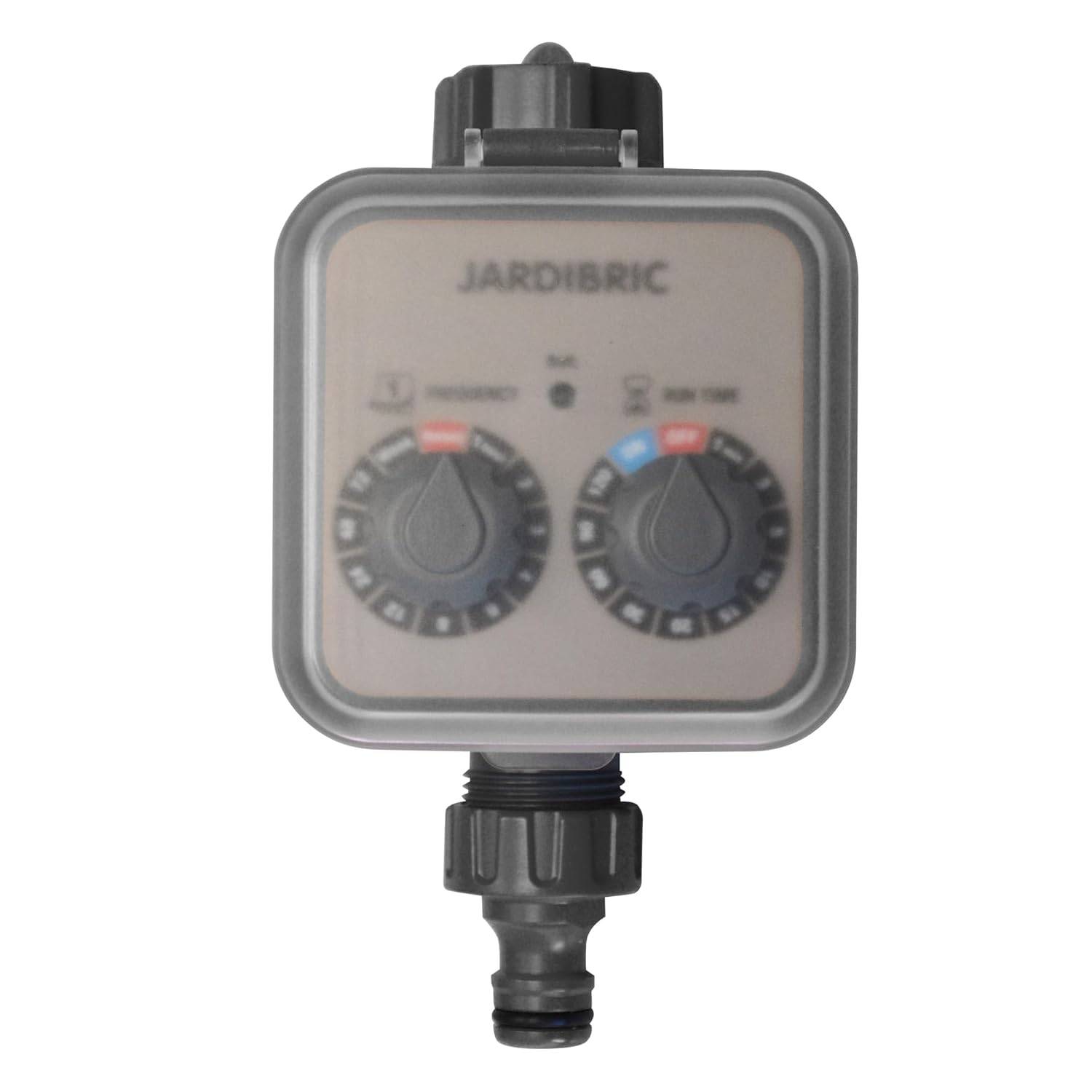 Jardibric - Kit Goutte à Goutte Jardibric 25m² avec Programmateur 40m Micro Tuyau Ø6mm 30 Goutteurs Réglables 5 Sorties Irrigation Autonome Sans Pression - Image 9