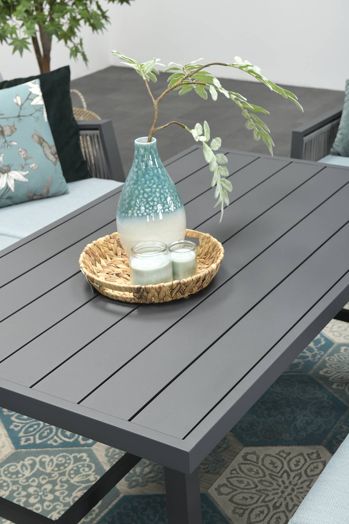 Garden Impressions - Andrea L/D set 4-pcs gauche - menthe gris - Garden Impressions - Image 8