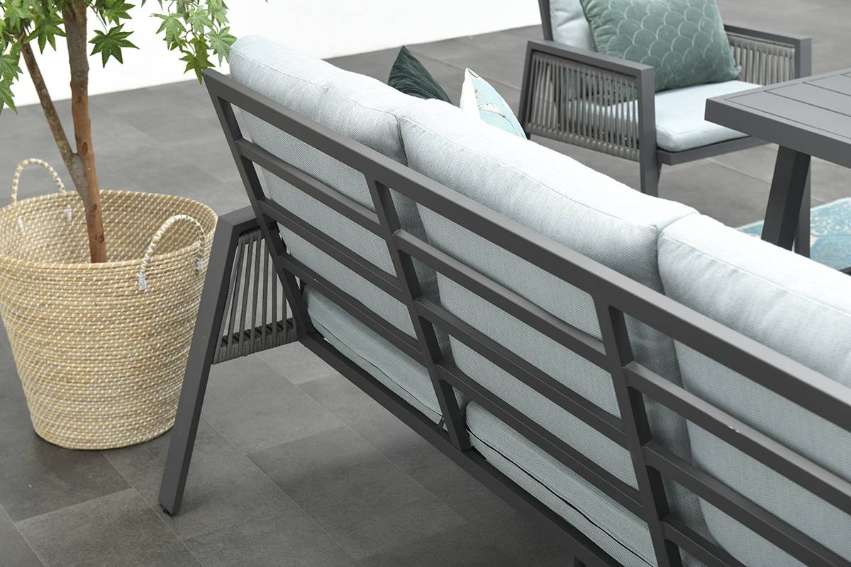 Garden Impressions - Andrea L/D set 4-pcs gauche - menthe gris - Garden Impressions - Image 6