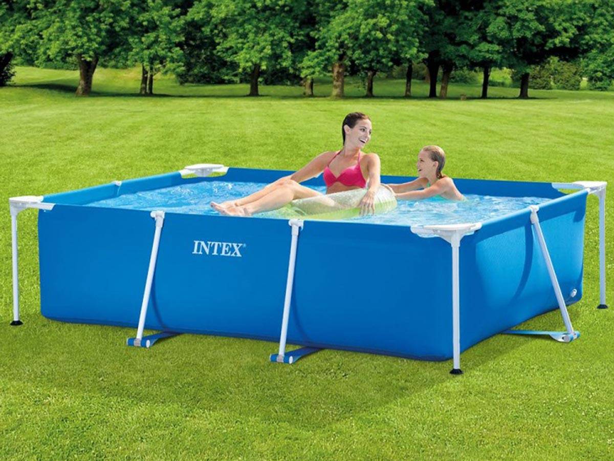 Piscine tubulaire Metal Frame Junior rectangulaire 2,20 x 1,50 x 0,60 m - Intex - Image 4