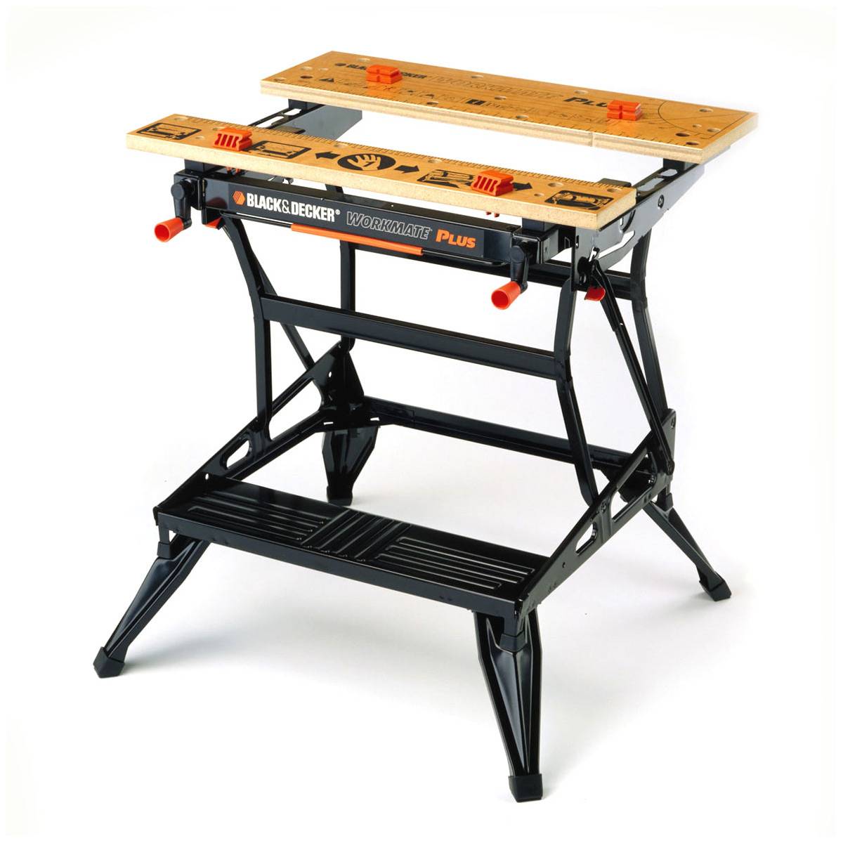 Etabli-étau pliable grand format - Plan de travail : 740 x 541 mm - 2 hauteurs - Charges maximales : 250 kg - Image 5
