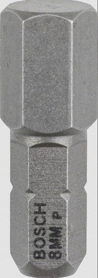 Bosch - Paquet de 3 embouts de vissage HEX8 25mm - BOSCH - 2607001730 - Image 1