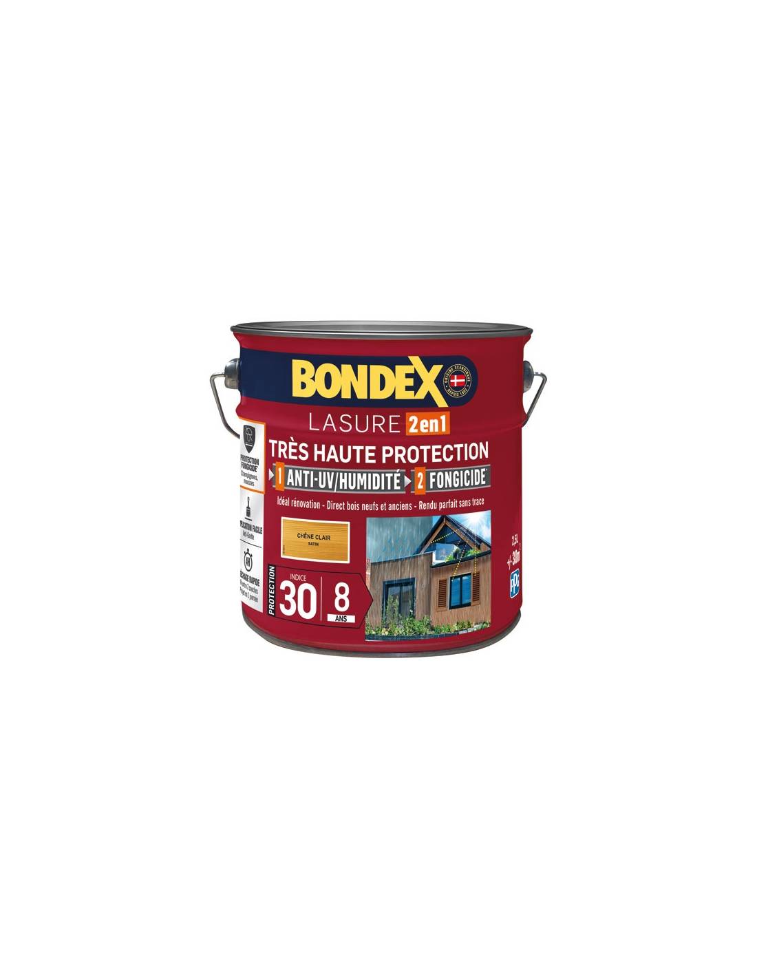 Bondex - Bondex Lasure Ind 30 8 Ans 2.5l Chêne Clair - Bondex