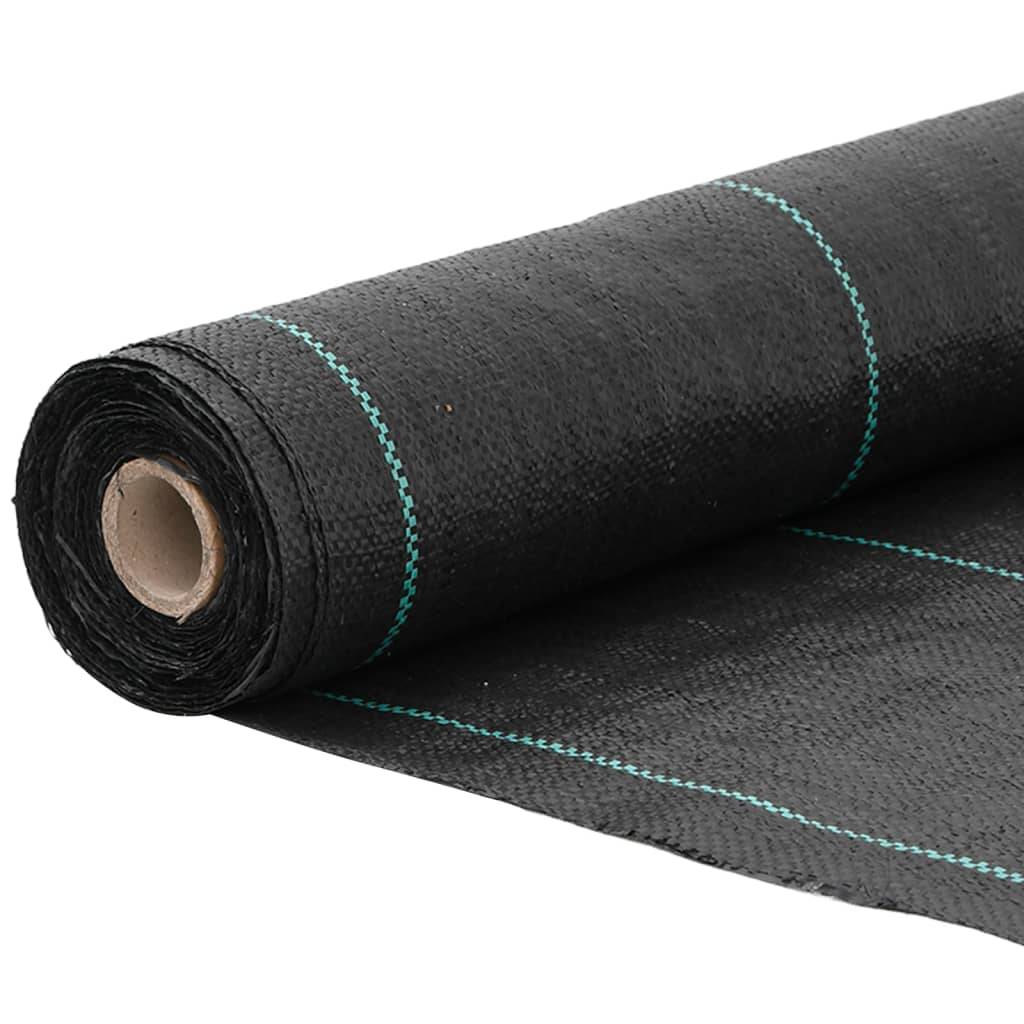 PANGIVO - Membrane anti-mauvaises herbes polypropylène noir 1000 x 50 cm, poids:0.76kg - PANGIVO - Image 3