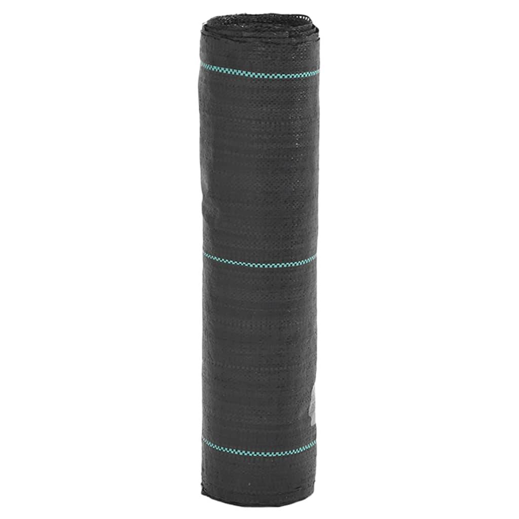 PANGIVO - Membrane anti-mauvaises herbes polypropylène noir 1000 x 50 cm, poids:0.76kg - PANGIVO - Image 1
