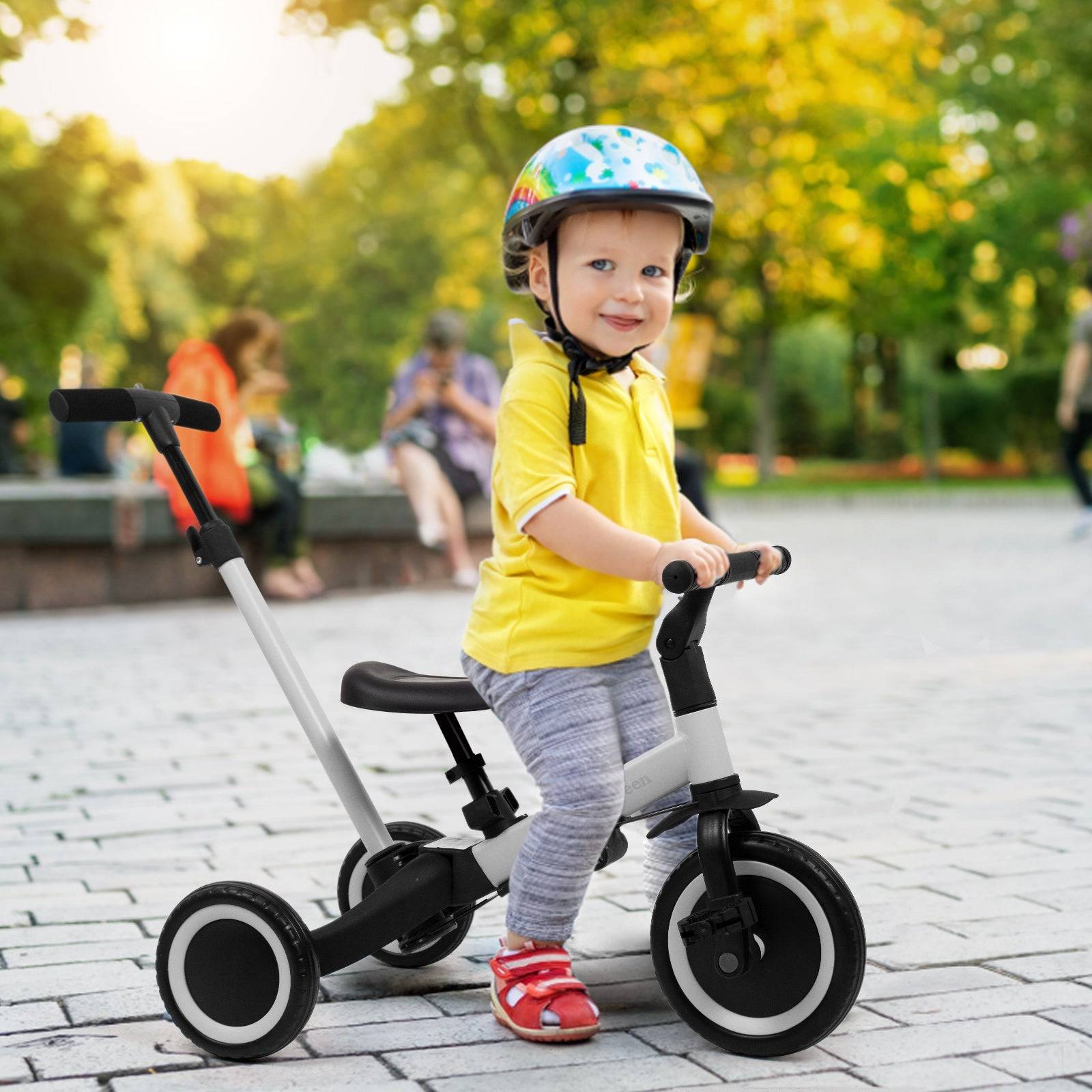 Tricycle 3 en 1 pour enfant de 2 à 5 ans
