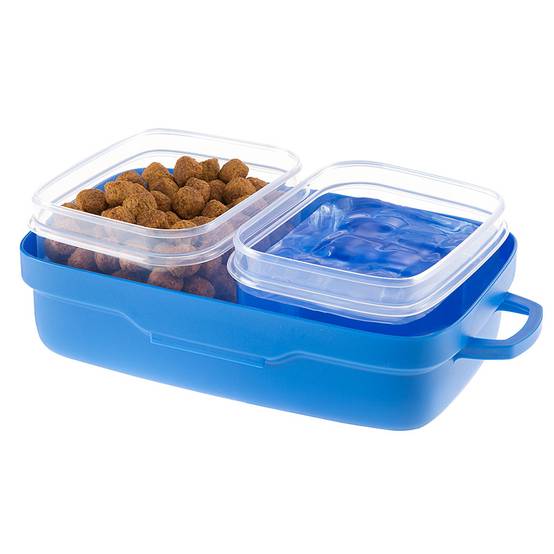 Ferplast - Ferplast Pet Ristò jeu de gamelles voyage chiens fermeture hermétique porte nourriture eau - Image 3
