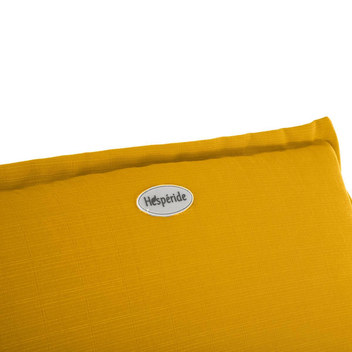 Hesperide - Coussin de transat "Korai" jaune moutarde 190x60cm en polyester Hespéride - Image 4