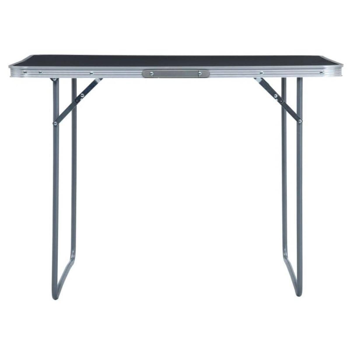 Importdistrib - Table De Camping Pliable Avec Cadre En Métal 80x60xh70 Cm IMPORTDISTRIB - Image 5