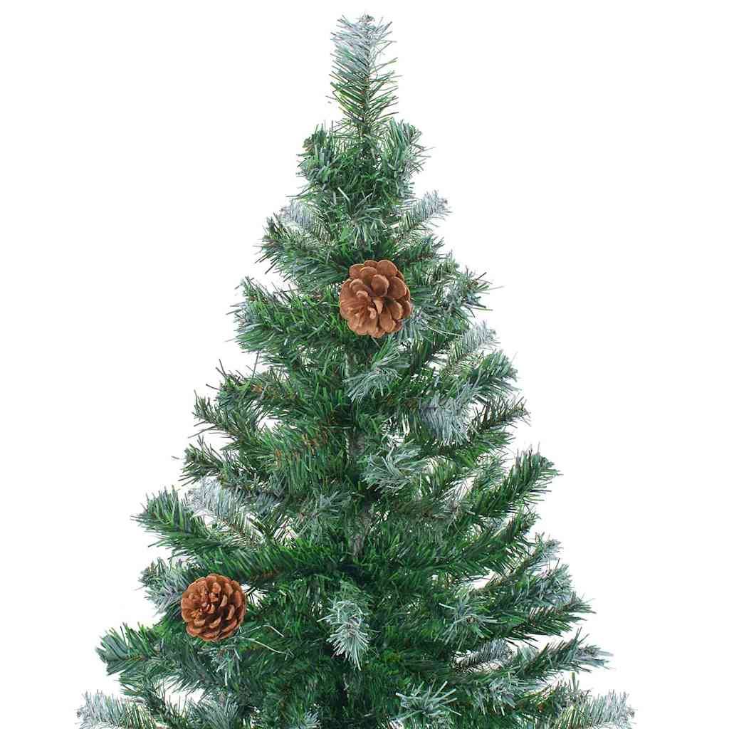 ComfortXL - Sapin de Noël Intérieur/Extérieur 210 cm, Kit Lumineux 300 LED, Boules et Pommes de Pin – ComfortXL Outdoor Living - Image 8