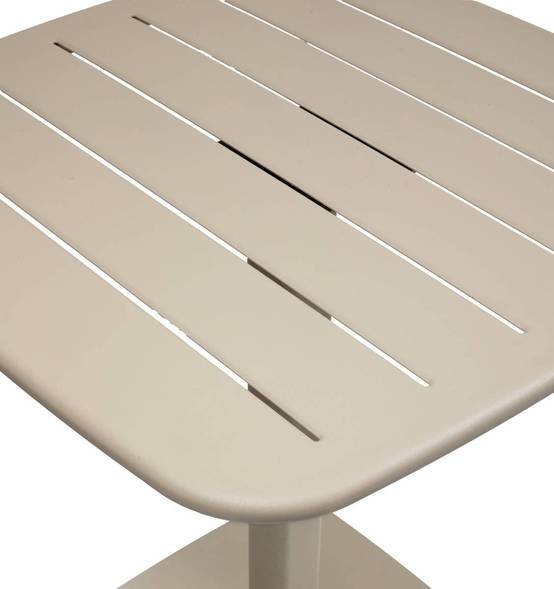 Hesperide - Table de jardin 2 places Alegoria 70x70cm argile Hespéride - Image 3