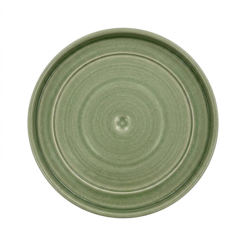 Provencelia - Soucoupe 28cm vert de gris - Image 4