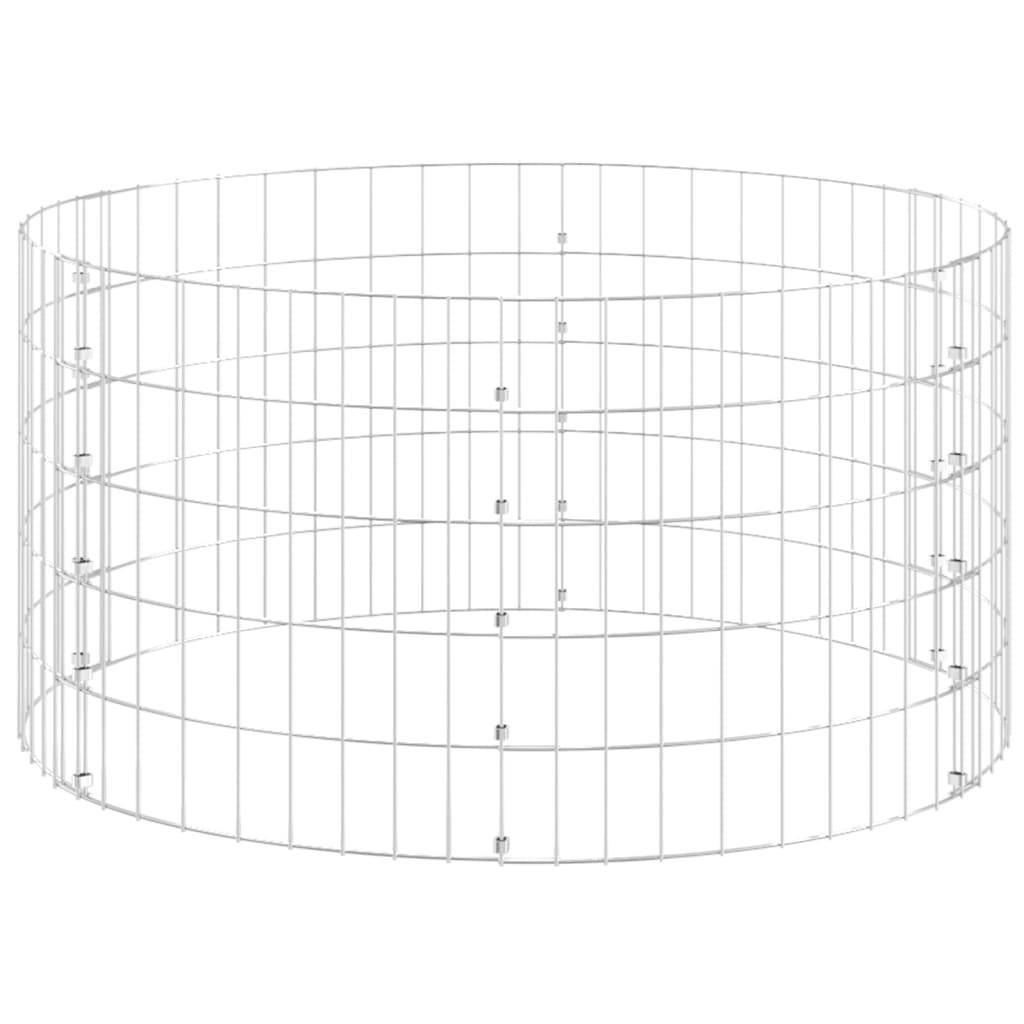 ComfortXL - Composteur de jardin large en acier galvanisé Ø100x50 cm – ComfortXL Outdoor Living - Image 2