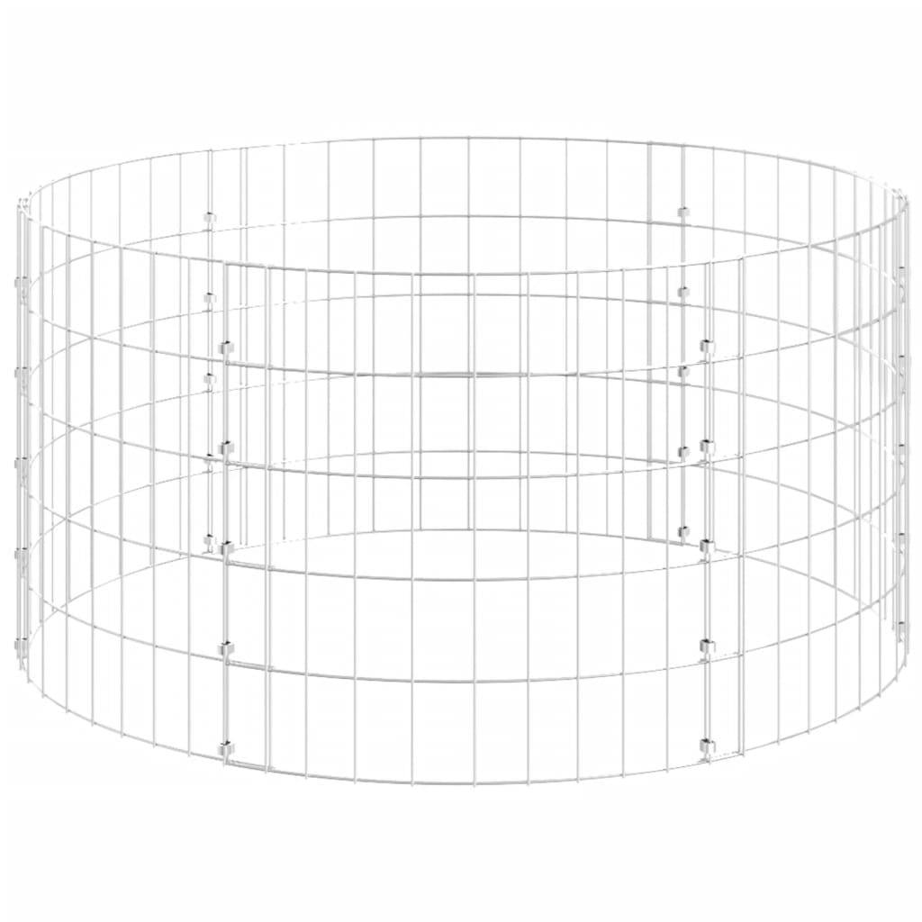 ComfortXL - Composteur de jardin large en acier galvanisé Ø100x50 cm – ComfortXL Outdoor Living - Image 4