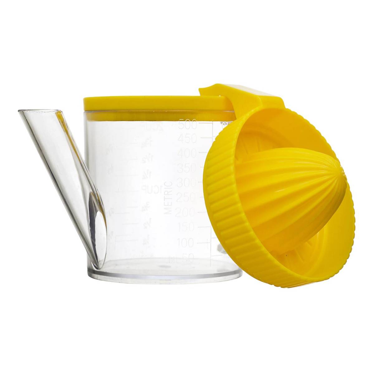 Cook Concept - Presse Agrumes Arrosoir "Citron" 15cm Jaune - Image 2
