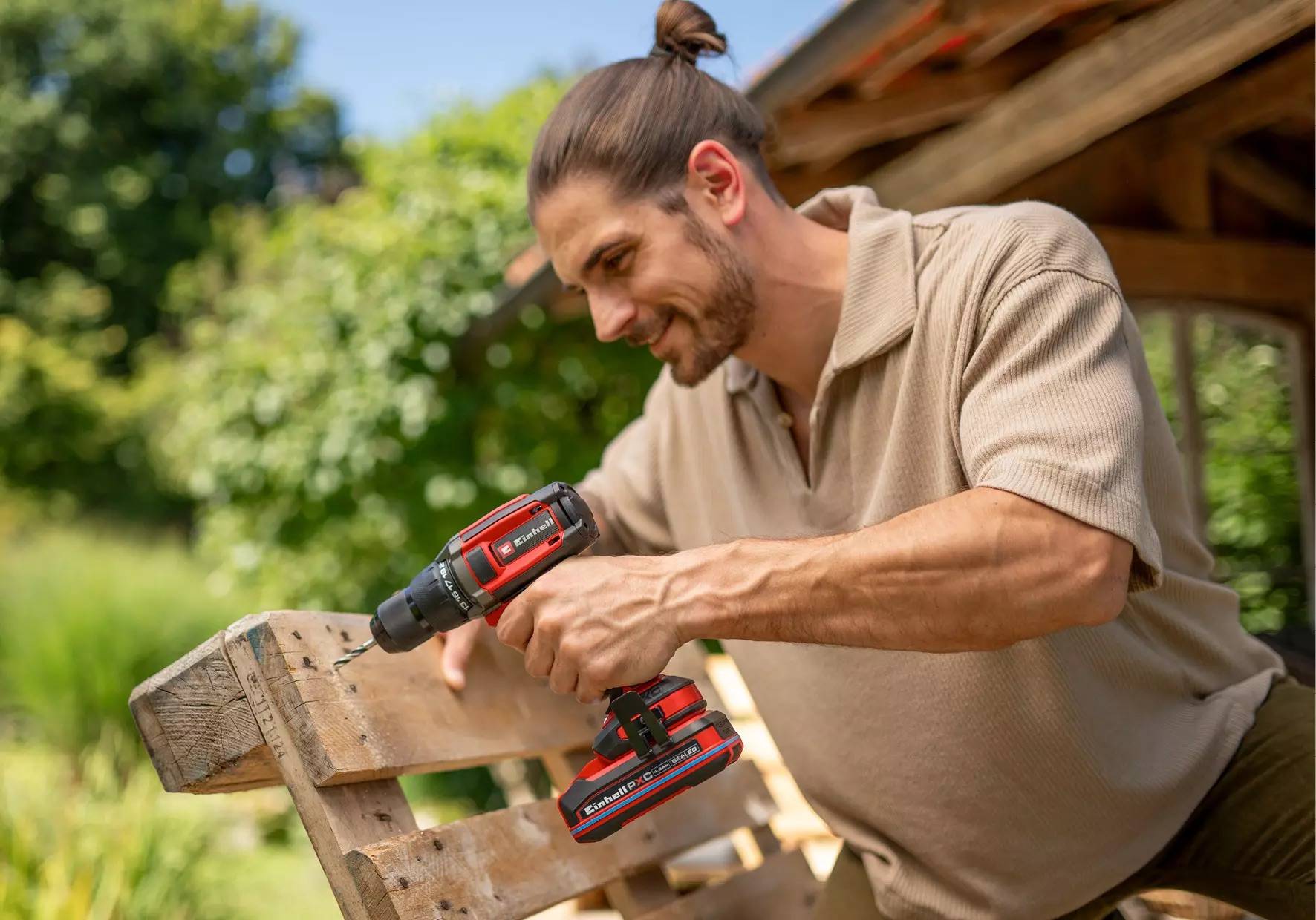 Einhell - Perceuse-visseuse sans fil - TE-CD 18/50 Li Solo
 - 18 V 50 Nm - mandrin 13 mm - livrée sans batterie - Image 4