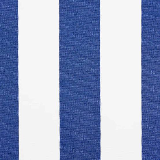 Auvent Rétractable Manuel avec Éclairage LED Mural pour Jardin et Balcon Bleu et Blanc 4,5x3m – ComfortXL Outdoor Living - Image 7