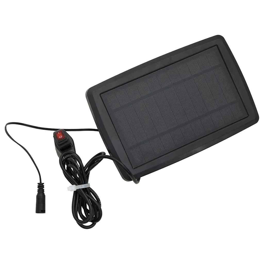 Auvent Rétractable Manuel avec Éclairage LED Mural pour Jardin et Balcon Bleu et Blanc 4,5x3m – ComfortXL Outdoor Living - Image 5
