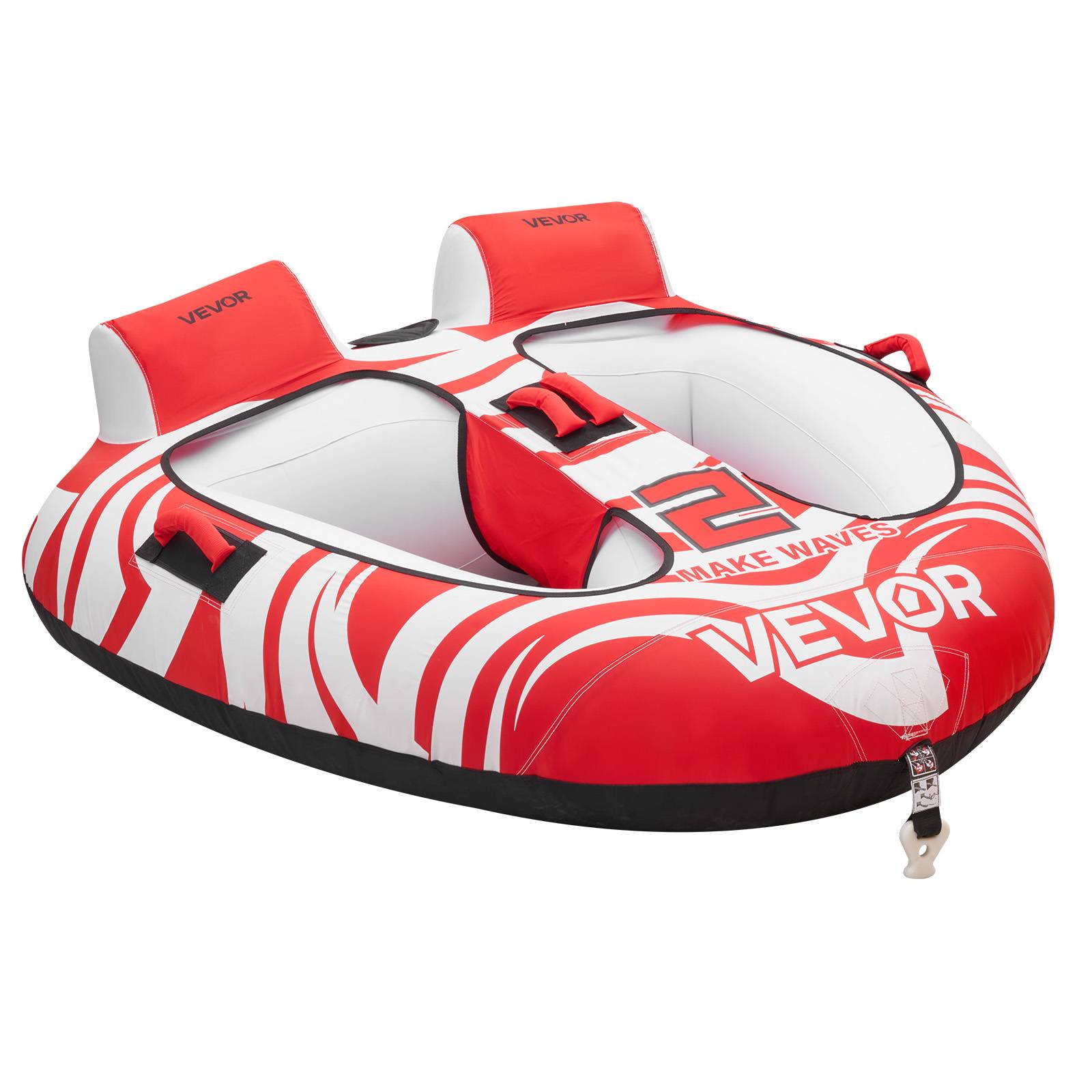 Vevor - VEVOR Bouée Tractée Engin Tractée pour Tubing 2 Passagers pour Jeux Aquatiques - Image 1