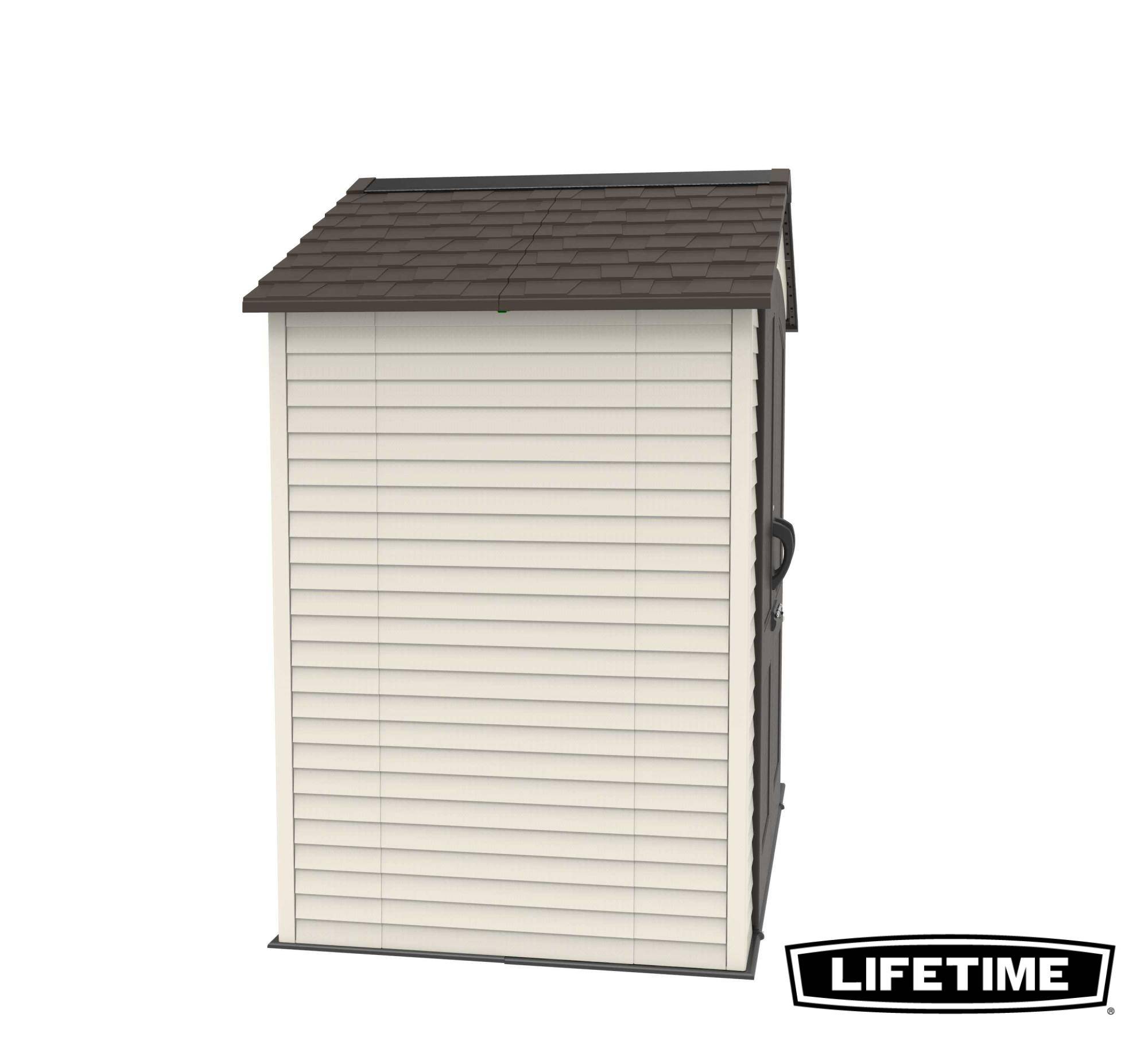 Lifetime - Abri de jardin résine 2.92m2 (2,1 3m x 1,37 m) LIFETIME #60057 - Image 2
