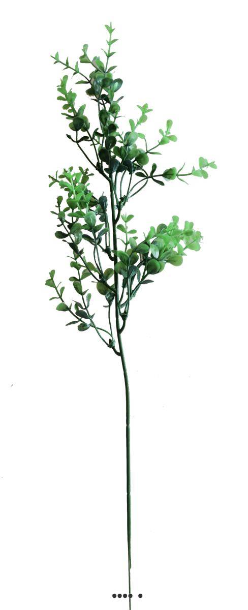 Artificielles - Pic de buis artificiel H 44 cm en plastique petite feuille - Image 1