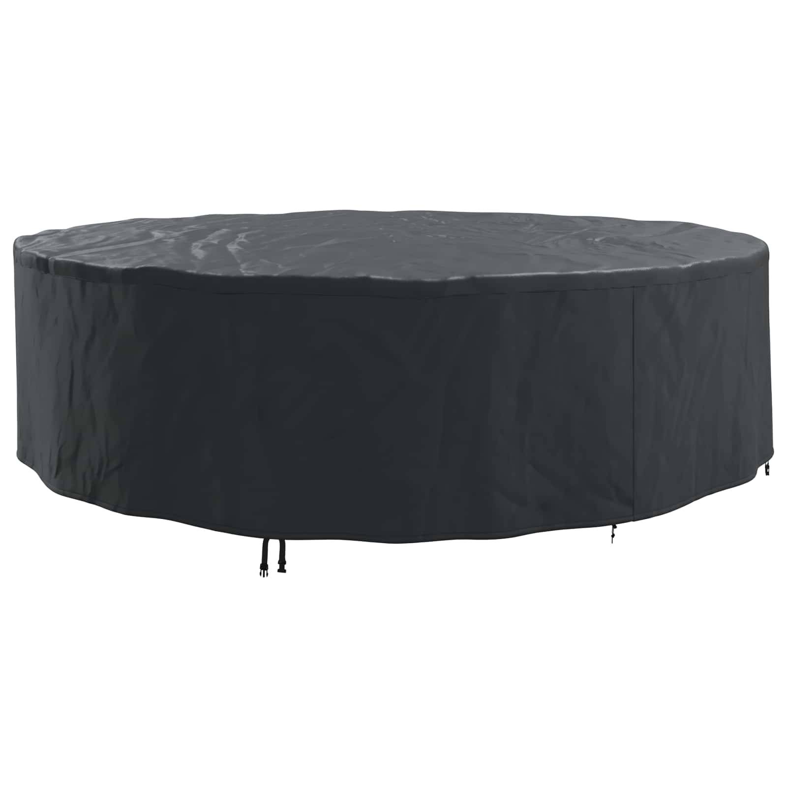 Housse de meuble tissu Oxford noir 320 x 320 x 85 cm, Poids:1.83kg - PANGIVO - Image 2