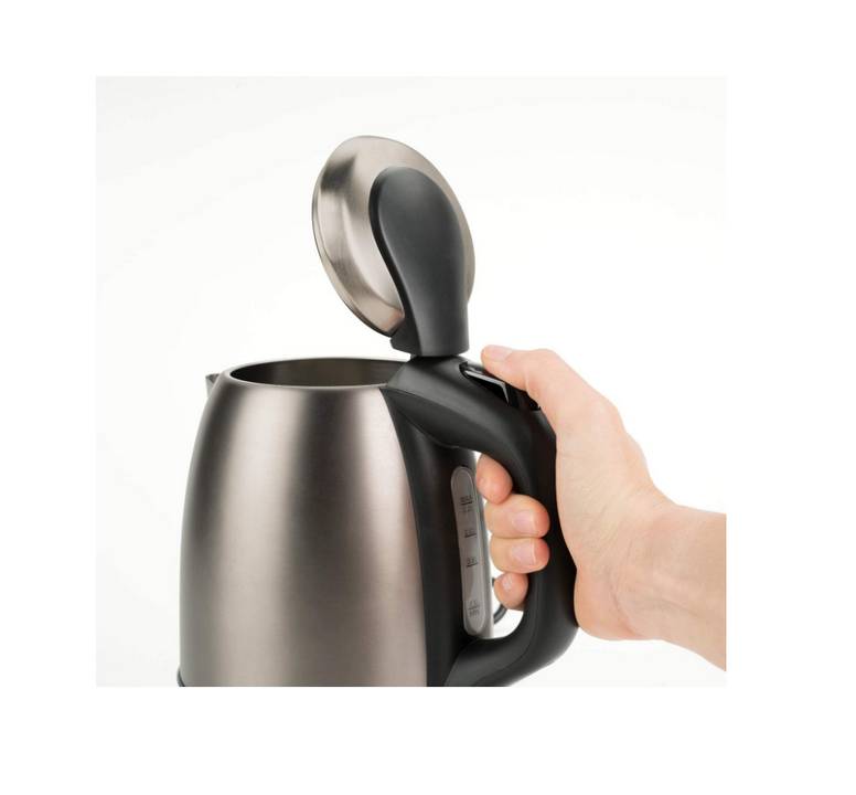 Bouilloire sans fil 1.2l 2200w acier inoxydable BXKE2202E Black+decker - Image 2