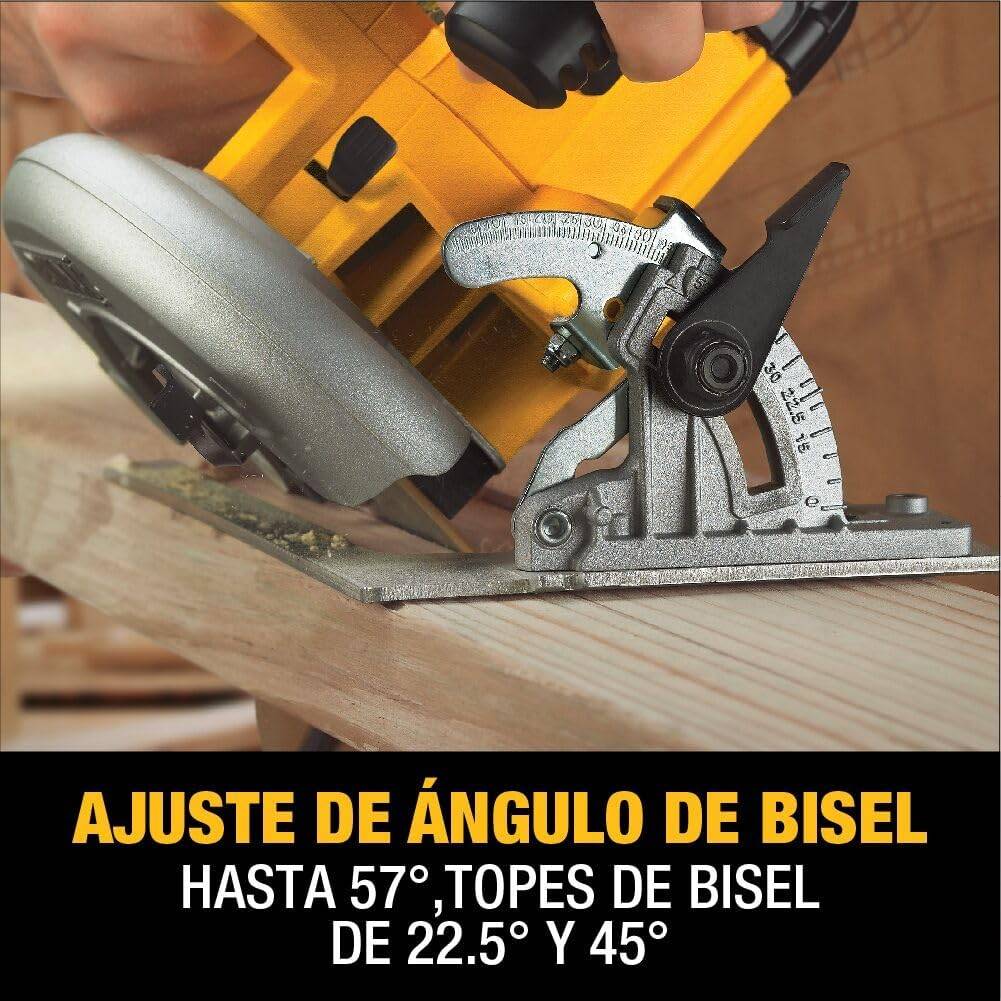 Scie circulaire 1600 W - Ø 190 mm 67 mm - Coffret - DEWALT - DWE575K-QS - Image 4