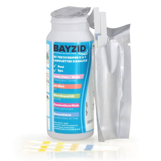 Bandelettes de test 5 en 1 BAYZID® (50 pièces) x 1 - Image 3