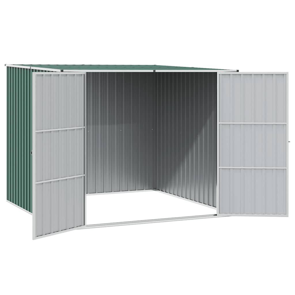 Vidaxl - Abri de jardin Vert 195x198x159 cm Métal galvanisé 3.9m² vidaXL 46253 - Image 7