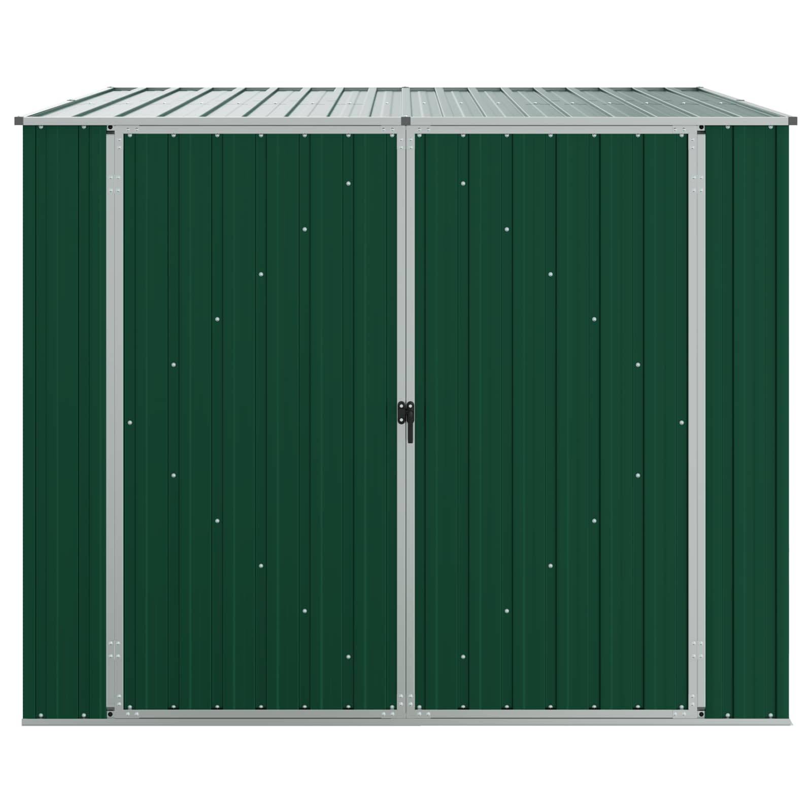 Vidaxl - Abri de jardin Vert 195x198x159 cm Métal galvanisé 3.9m² vidaXL 46253 - Image 4