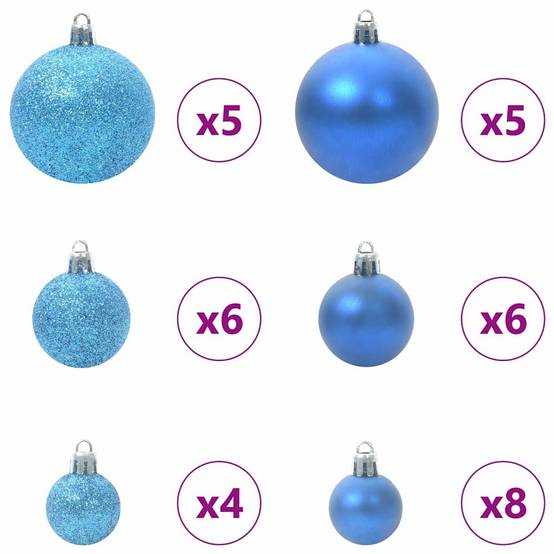 Sapin de Noël | Arbre de Noël mince Vert 150 cm PVC et bois de pin massif Maison Chic - Image 7