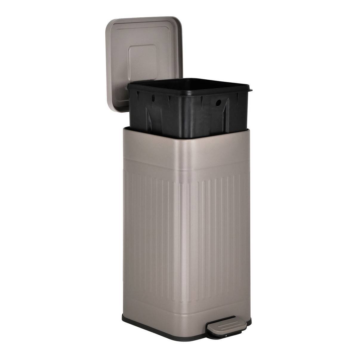 Poubelle Nova avec Pedale 30L 35x27x58 cm - 5five - Image 4