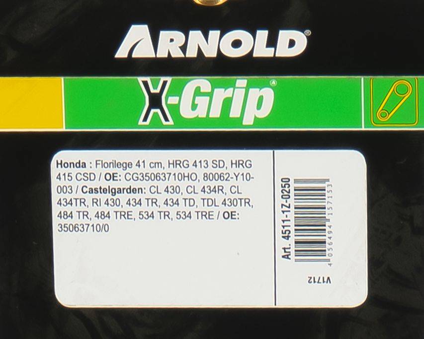 Arnold - Courroie trapézoïdale X-Grip V de type Z 25 Arnold - Image 3