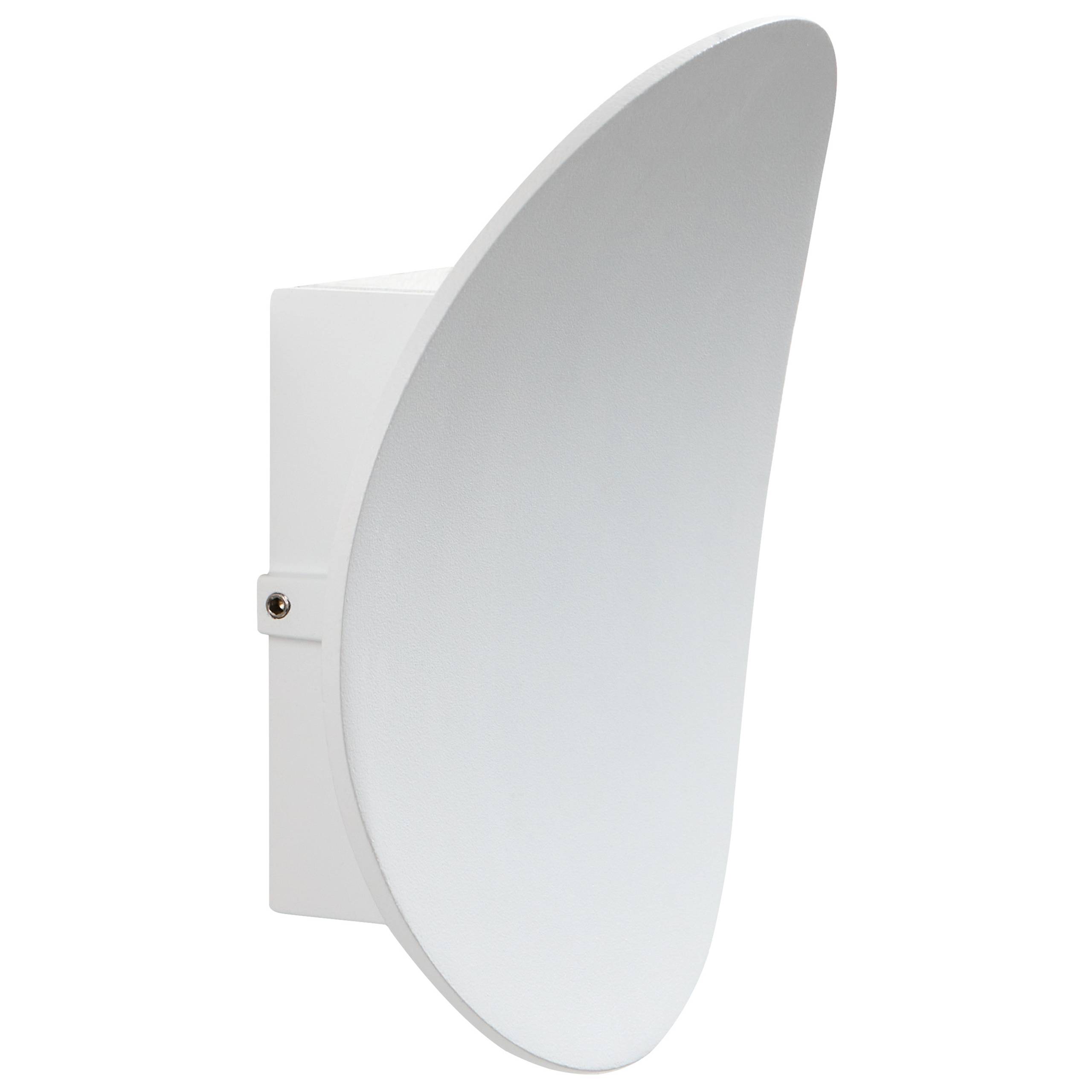 Beliani - Lampe murale pour l'extérieur Aluminium Blanc MEUSSE - Beliani - Image 4