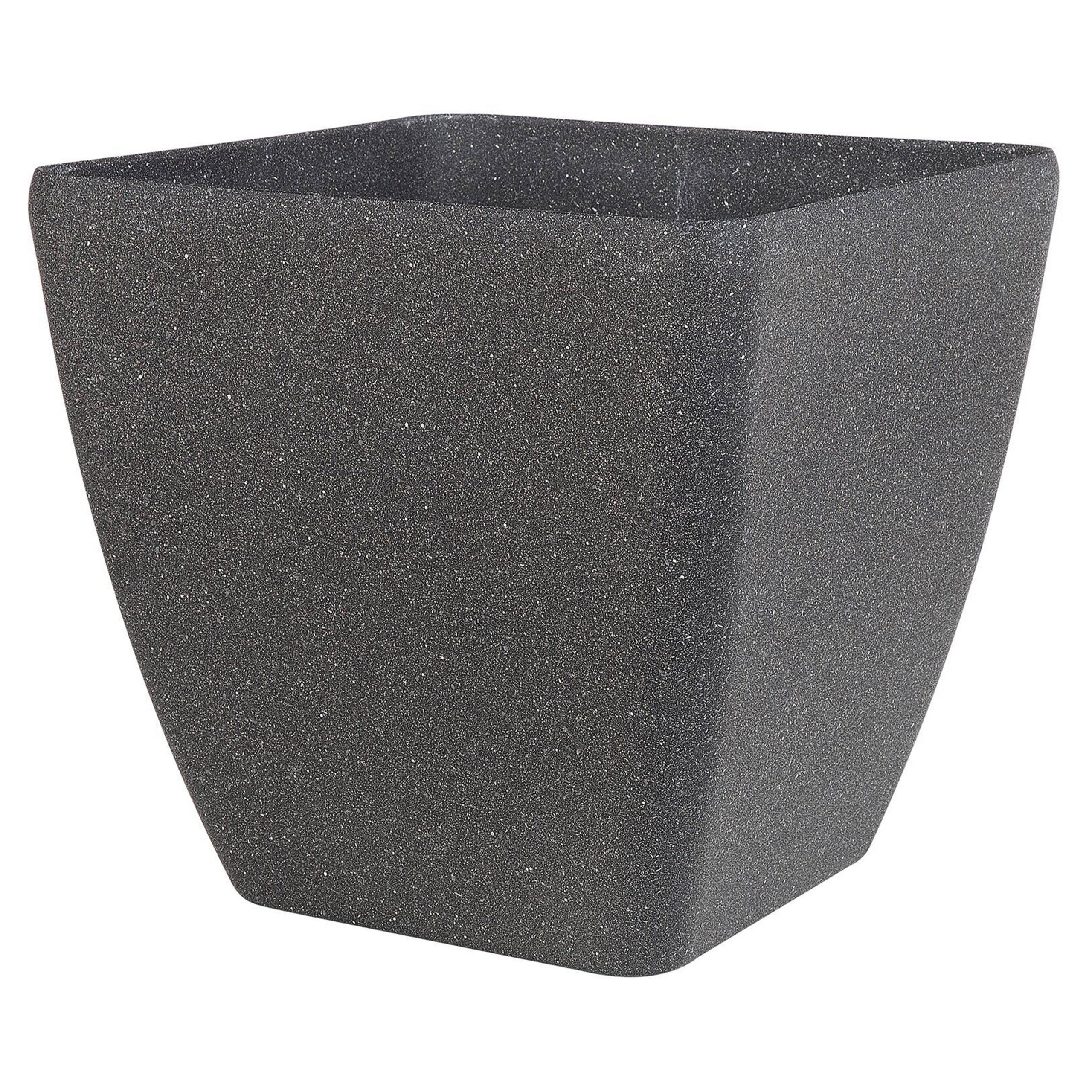 Beliani - Cache-pot d'extérieur Fibre d'argile Gris foncé ZELI - Beliani - Image 3