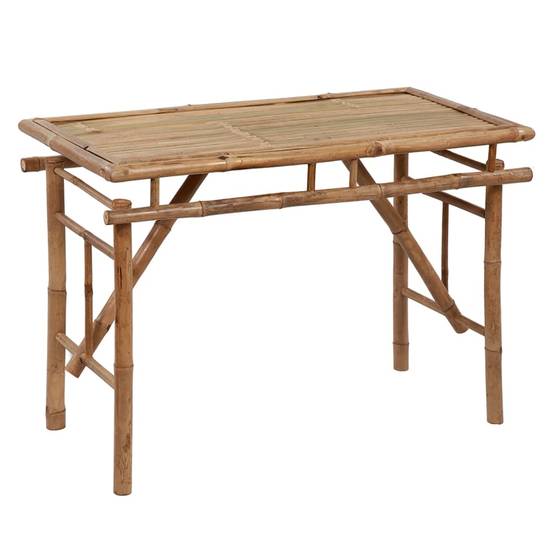 Table de jardin pliable Bambou 115 x 50 x 75 cm - PANGIVO - Image 1
