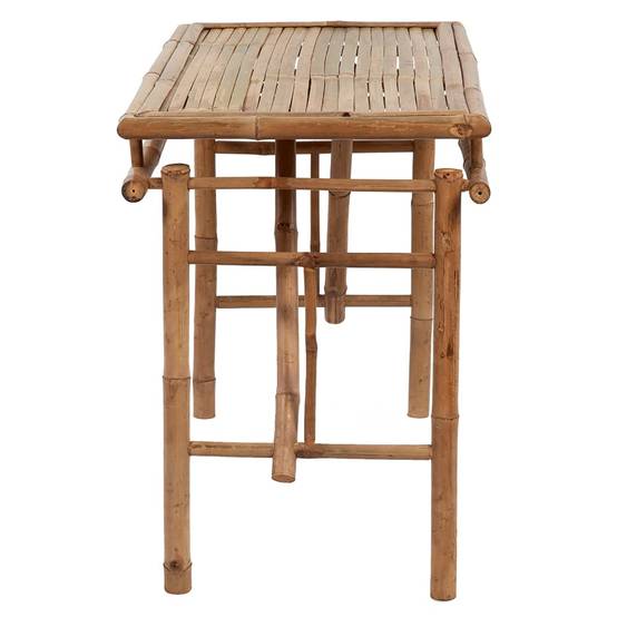 Table de jardin pliable Bambou 115 x 50 x 75 cm - PANGIVO - Image 3
