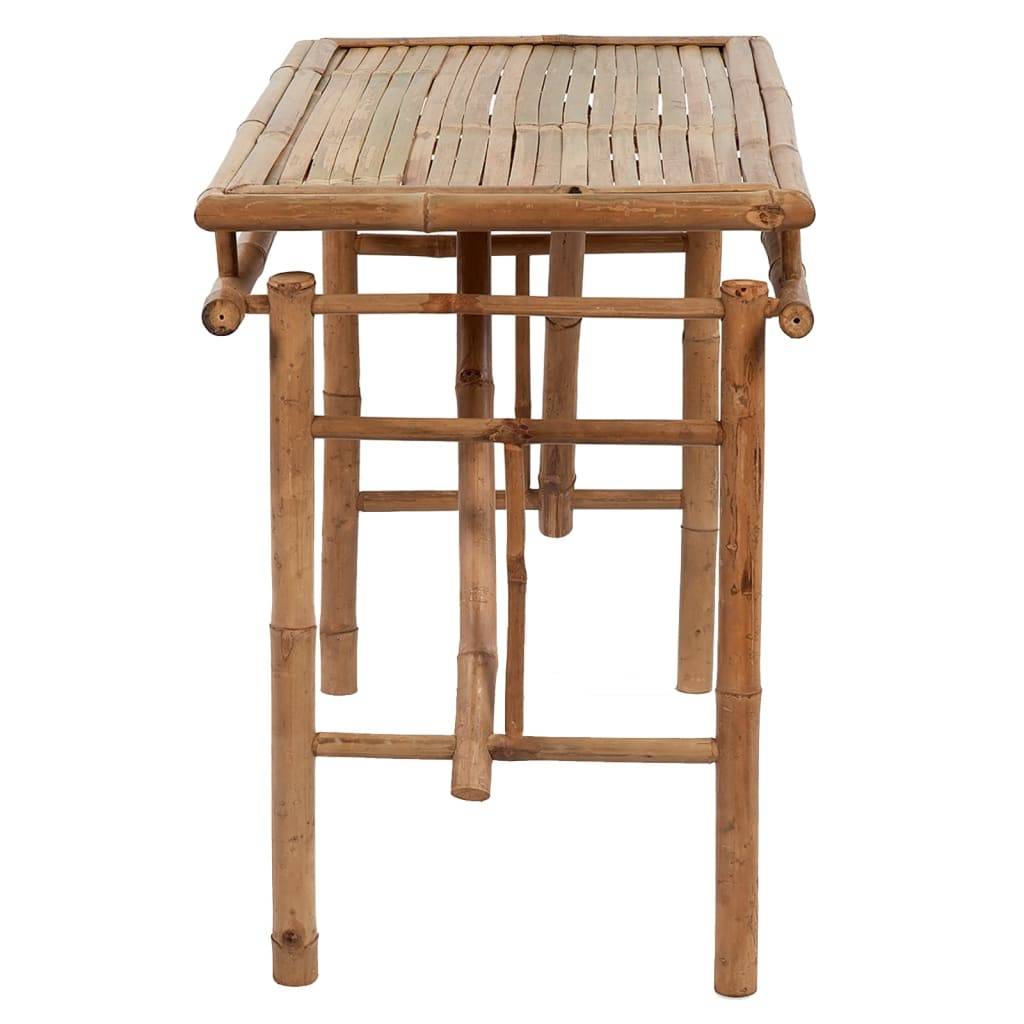 Table de jardin pliable Bambou 115 x 50 x 75 cm - PANGIVO - Image 3