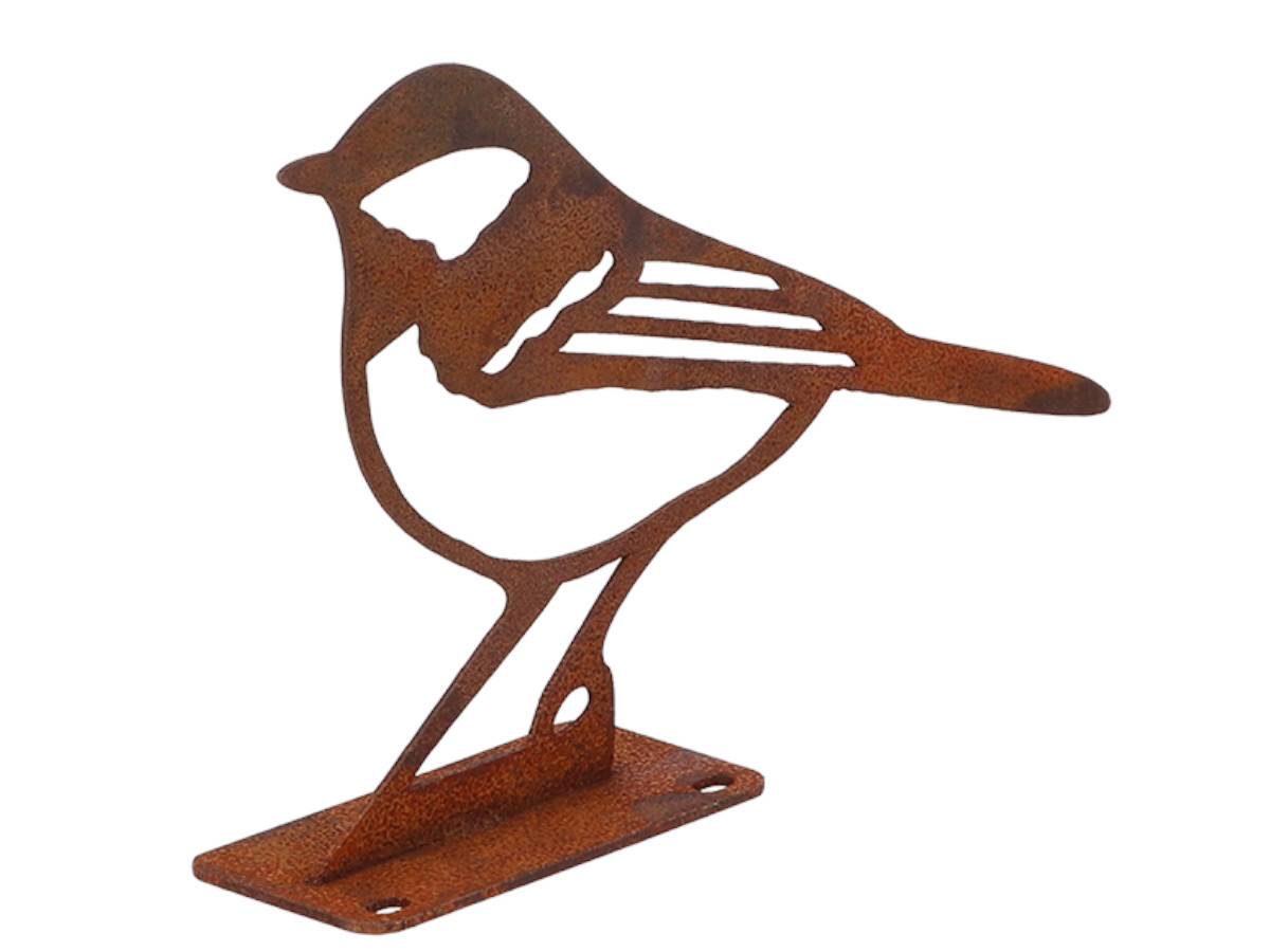 Esschert Design - Animal en acier effet rouillé à poser Mésange - Image 8