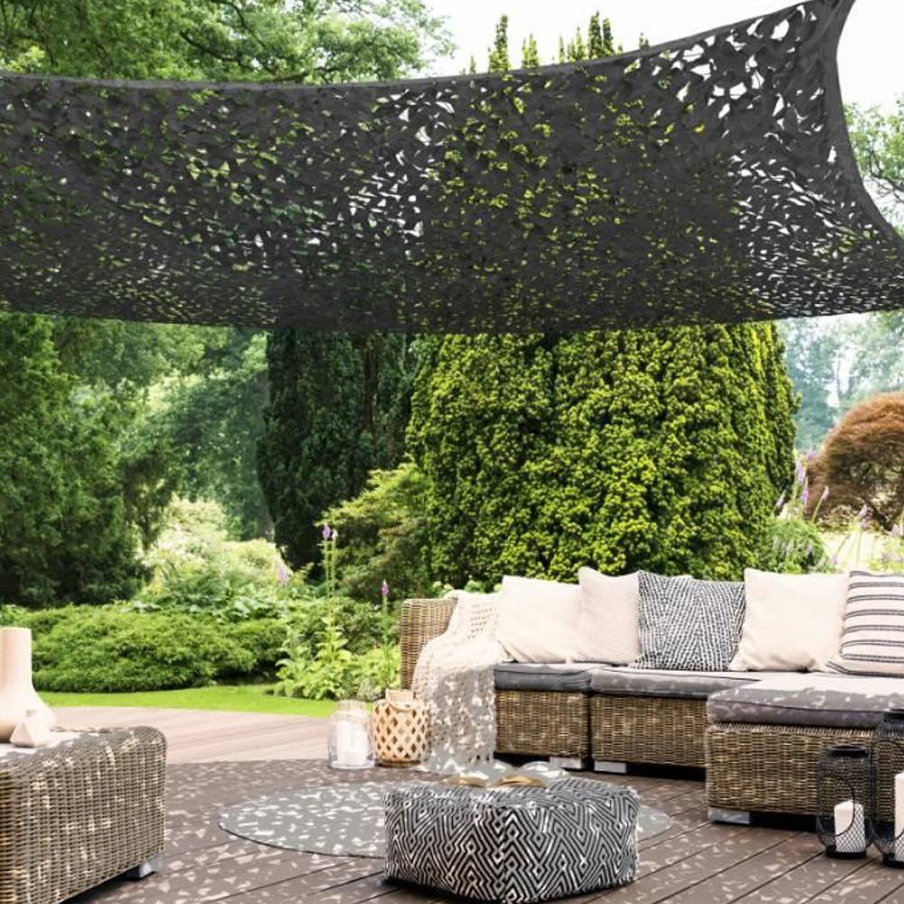 Terre Jardin - Filet d'ombrage / camouflage 2 x 3 Gris - Image 3