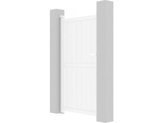 Portillon Aluminium "lola" - 101.2 X 180.9 Cm - Blanc -habitat Et Jardin - Image 4