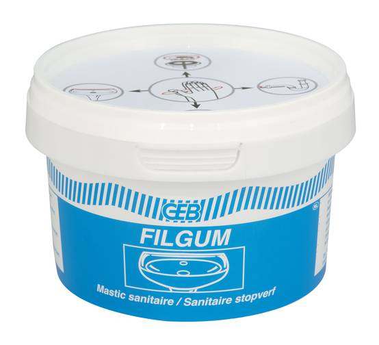 Mastic d'étanchéité Filgum 500g - GEB - 104012
