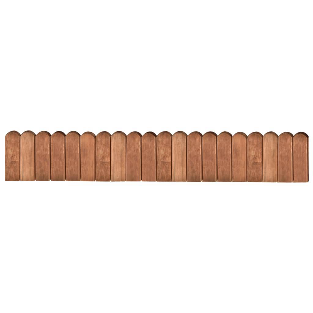 PANGIVO - Rouleaux de bordure bois de pin naturel 120 x 1.5 x 20 cm, Poids:6.8kg - PANGIVO - Image 2