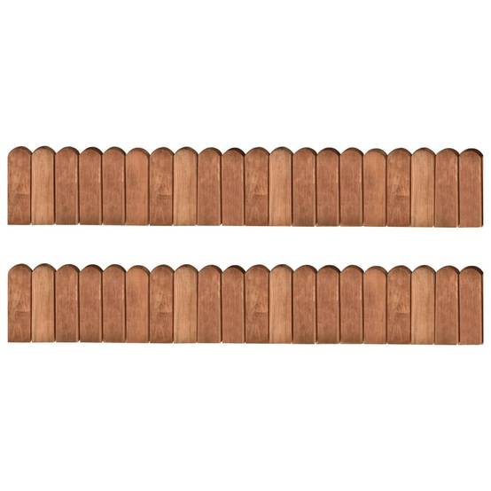 PANGIVO - Rouleaux de bordure bois de pin naturel 120 x 1.5 x 20 cm, Poids:6.8kg - PANGIVO - Image 1