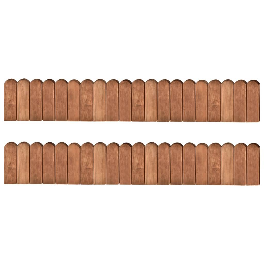 PANGIVO - Rouleaux de bordure bois de pin naturel 120 x 1.5 x 20 cm, Poids:6.8kg - PANGIVO - Image 1