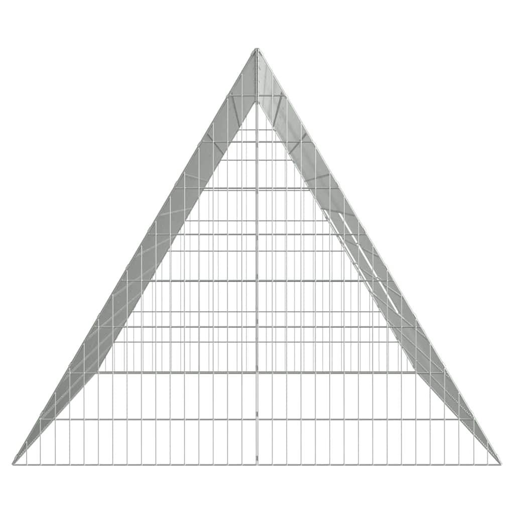 Vidaxl - Cage à poules Argent 215 x 100 x 85 cm Acier galvanisé vidaXL 3394437 - Image 8