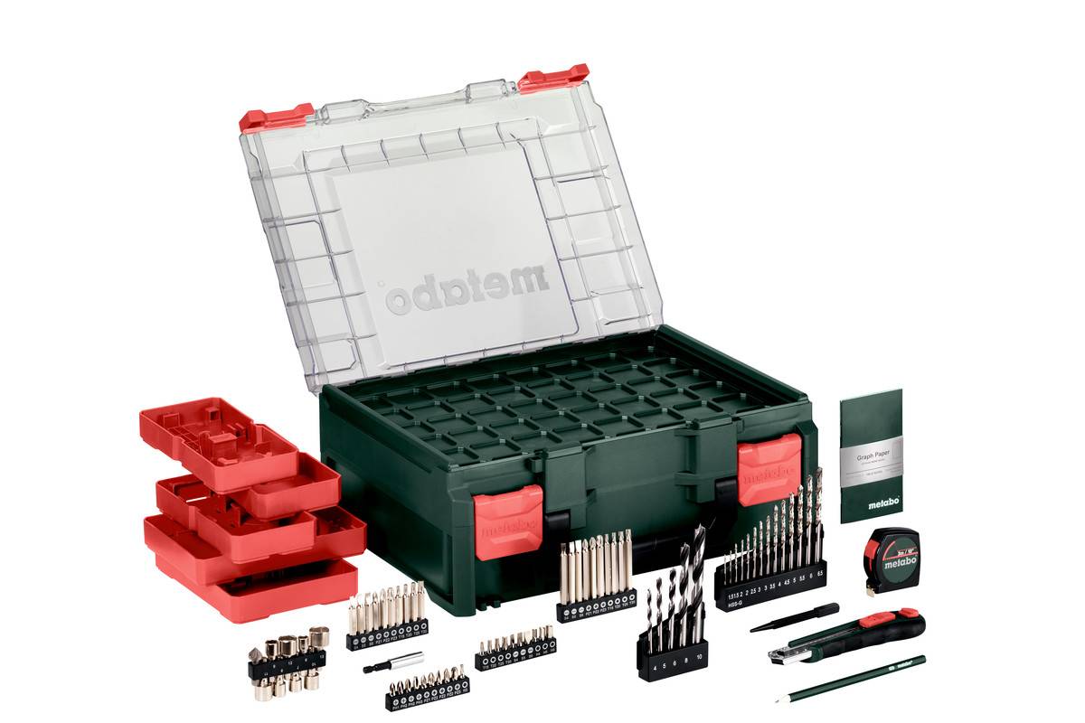 Metabo - Perceuse-visseuse sans fil 18V BS18 - METABO - avec 2 batteries 18V 2,0 Ah - chargeur et coffret d'accessoires - 602207710 - Image 2